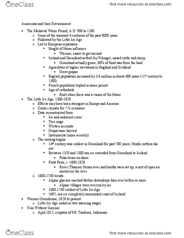 HIST 1100 Lecture 12: Americans and their Environment thumbnail