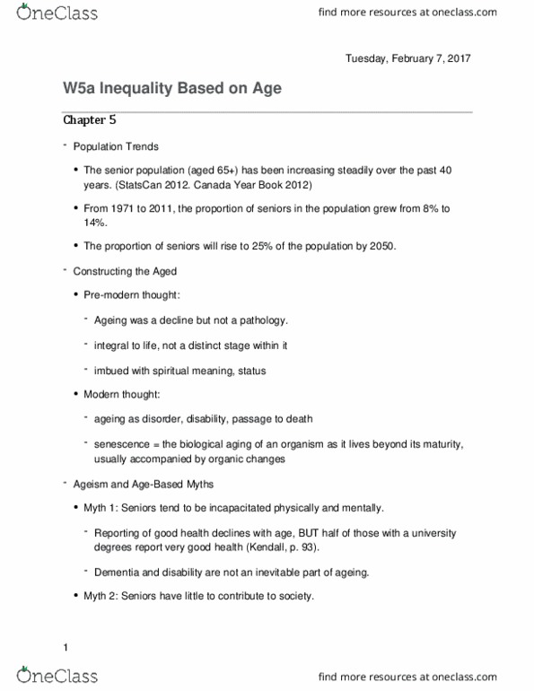 SOCY 344 Lecture 8: W5a Inequality Based on Age thumbnail