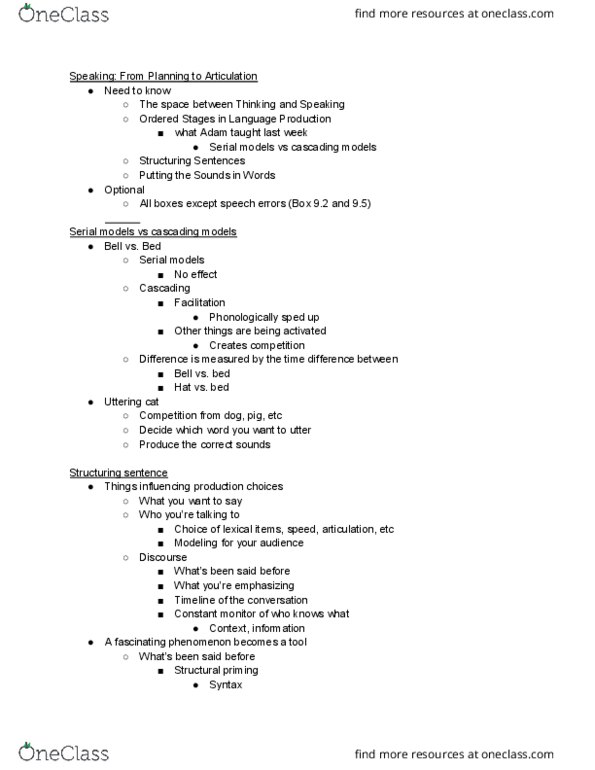 LIGN 170 Lecture 9: 170 Week 9 Notes thumbnail