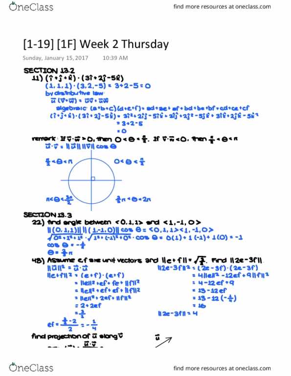 MATH 32A Lecture 4: [1-19] [1F] Week 2 Thursday thumbnail