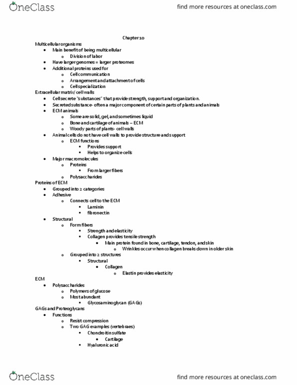 BIOL 1115 Lecture 10: Chapter 10 thumbnail