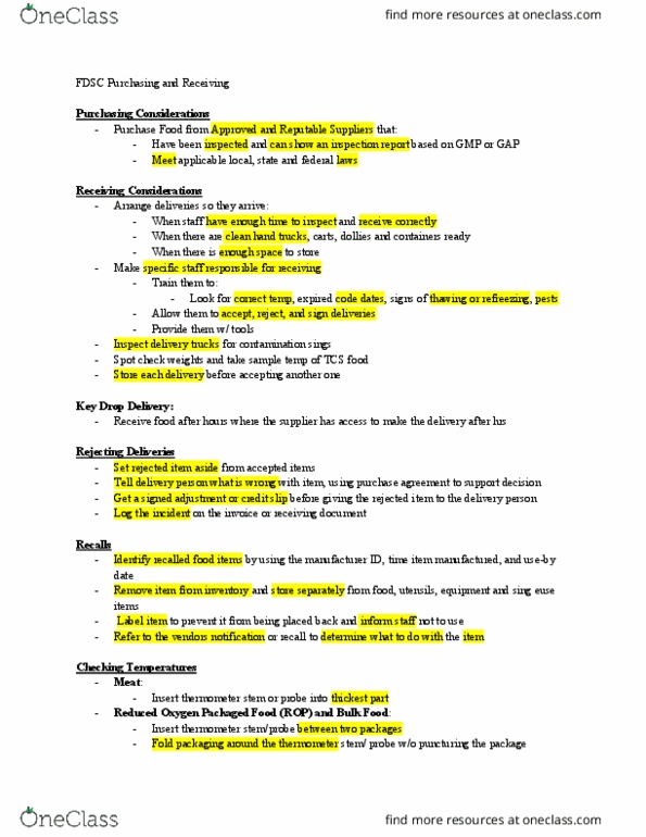 FDSC 270 Lecture 15: FDSC Purchasing and Receiving thumbnail