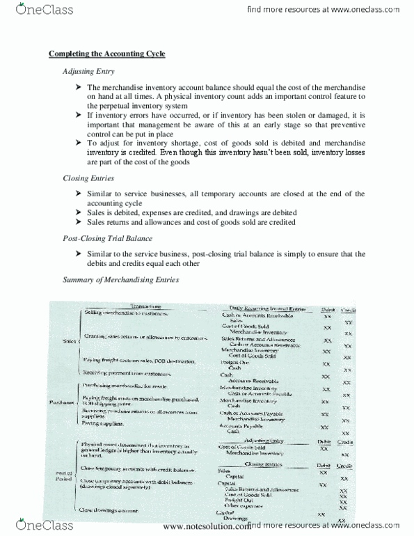 MGAB01H3 Chapter Notes -Gross Profit, Net Income, Accounts Payable thumbnail