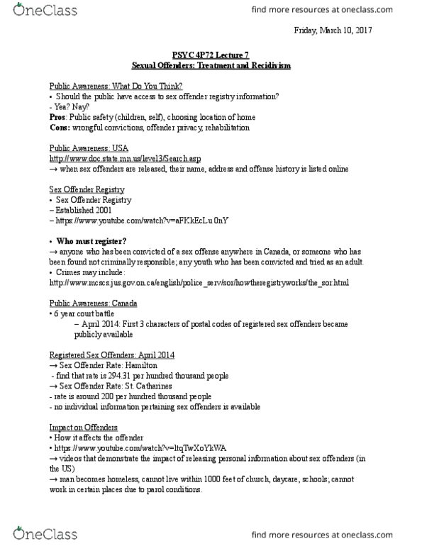 PSYC 4P72 Lecture 7: PSYC 4P72 Lecture 7 (Mar 10) thumbnail