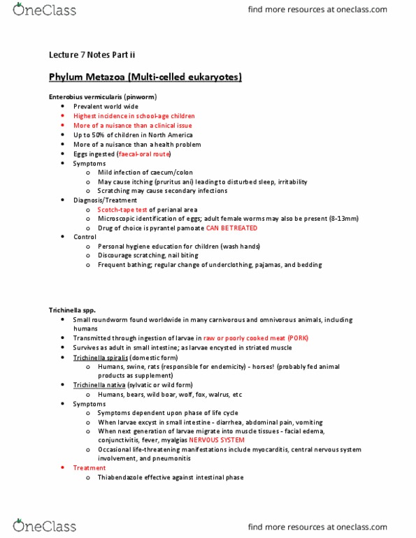 HSS 1100 Lecture Notes - Lecture 10: Asthma, Intracranial Pressure, Appendicitis thumbnail