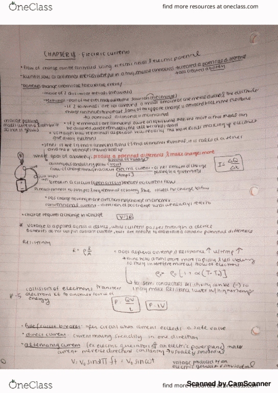 PHYS 1147 Lecture Notes - Lecture 27: Reci, Mica, Root Mean Square thumbnail