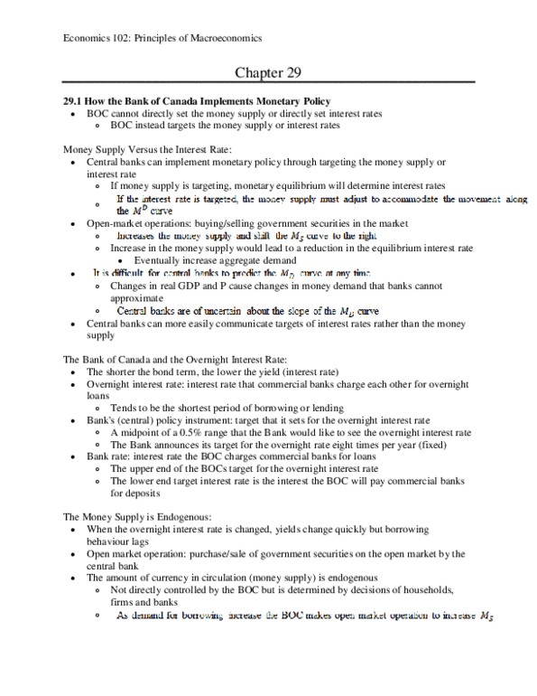 ECON 102 Chapter Notes - Chapter 29: Quantitative Easing, Core Inflation, High Tech thumbnail