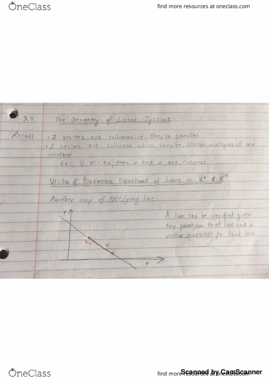 MATH 204 Lecture Notes - Lecture 15: Club Xelajú Mc, Hne, Dot Product thumbnail