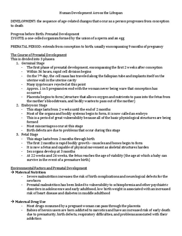 PSYC 1010 Chapter Notes -Syphilis, Grey Matter, Miscarriage thumbnail