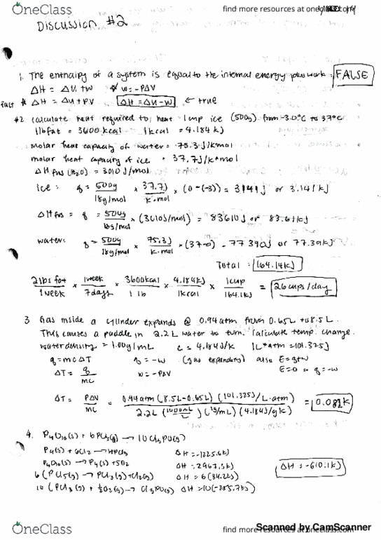CHE 2B Lecture Notes - Lecture 2: Jmol, Junkers D.I, Asus thumbnail