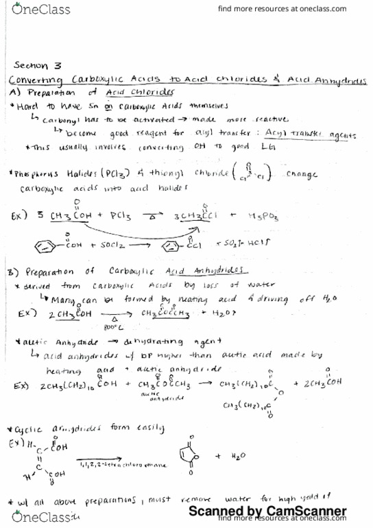CHEM 215 Lecture Notes - Lecture 12: Cud, Nucleophile, Reagent thumbnail