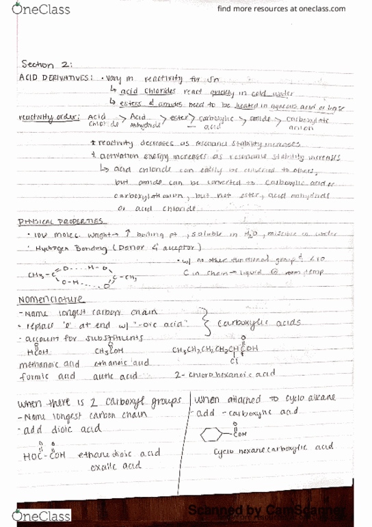 CHEM 215 Lecture Notes - Lecture 11: Hildr, Diethyl Ether, Alcon thumbnail