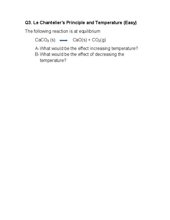 CHM135H1 Lecture : Le Chantelier's Principle and Temperature (Easy) thumbnail