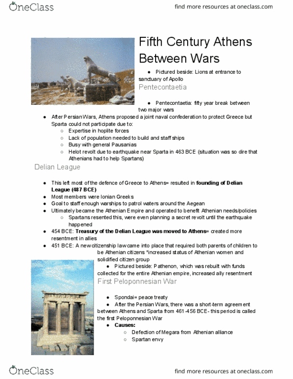 AR104 Lecture 14: AR104: Athenian Policy, Governance and Military Engagement (Feb 15) thumbnail