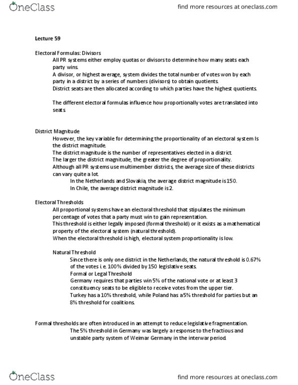 CPO-2002 Lecture Notes - Lecture 59: Open List, Closed List, Free Party thumbnail