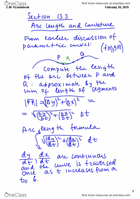 MATH 2173 Lecture 11: 2-26-15 thumbnail