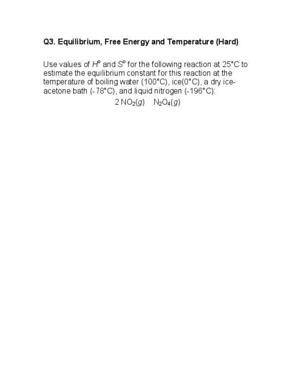 CHM135H1 Lecture Notes - Acetone, Equilibrium Constant thumbnail