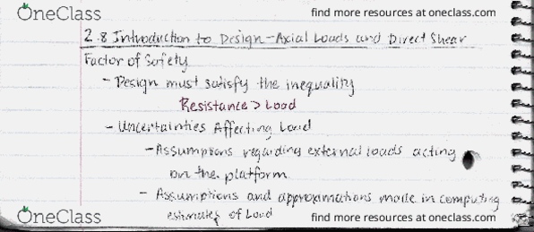 CE 313 Chapter 2: 2.8 Textbook Notes thumbnail