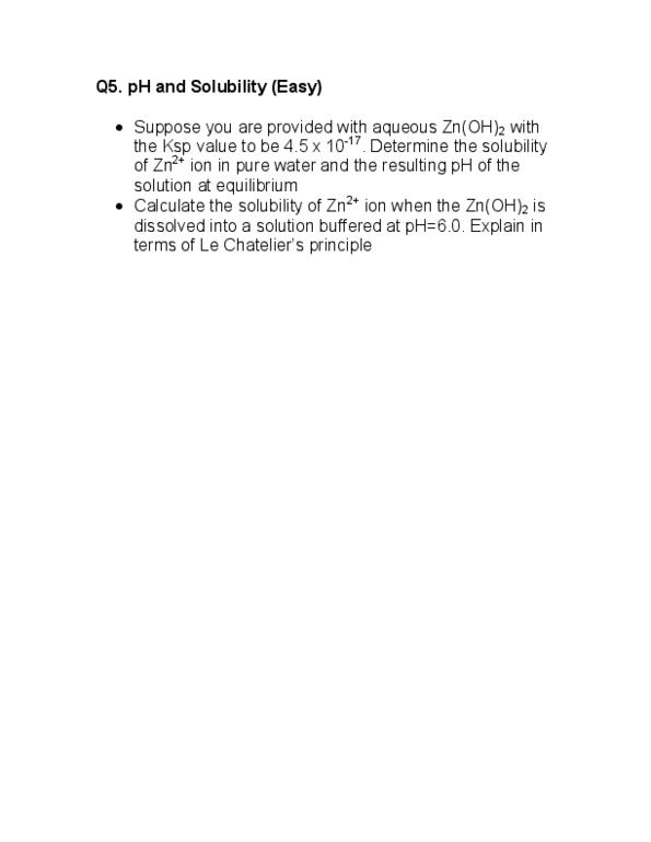 CHM135H1 Lecture : pH and Solubility (Easy) thumbnail