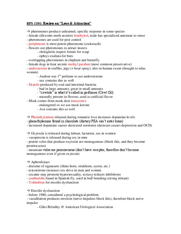 BPS 1101 Lecture Notes - Phosphodiesterase, Yohimbine, Cantharidin thumbnail