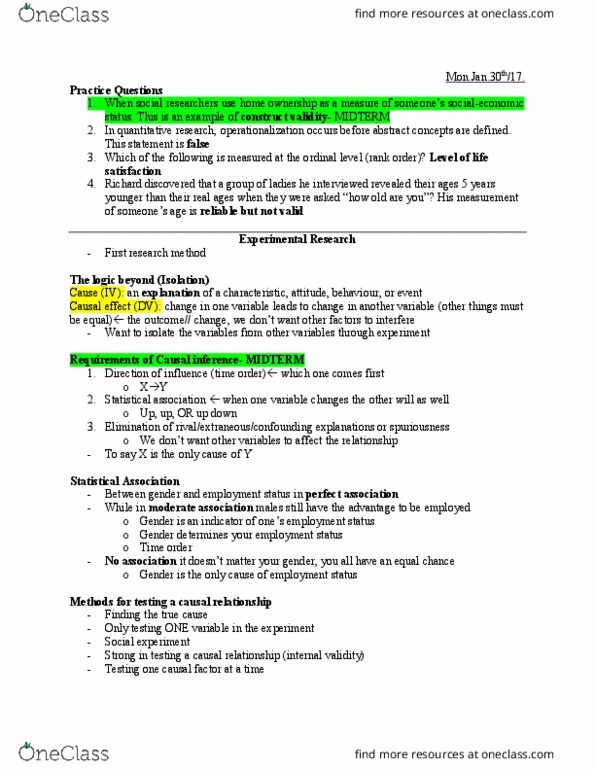 CC233 Lecture Notes - Lecture 4: Halitosis, Design Issues, Double Negative thumbnail