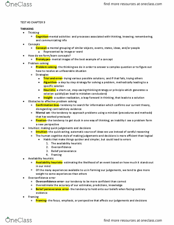 PSYC 1000 Lecture Notes - Lecture 1: Angular Gyrus, Predictive Validity, Process Simulation thumbnail