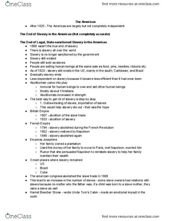 HIST 102 Lecture Notes - Lecture 28: Reconstruction Era, Moret Law, African-American Civil Rights Movement (1954–1968) thumbnail