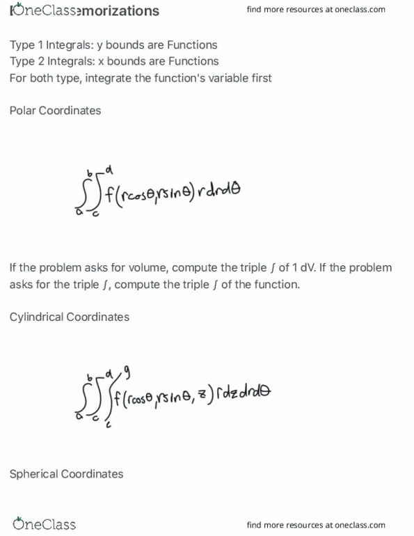 MATH 2374 Lecture Notes - Lecture 2: Polar Coordinate System thumbnail