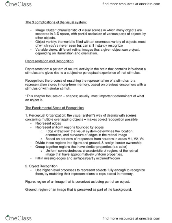 PSYC 363 Lecture 1: Overview of object recognition thumbnail