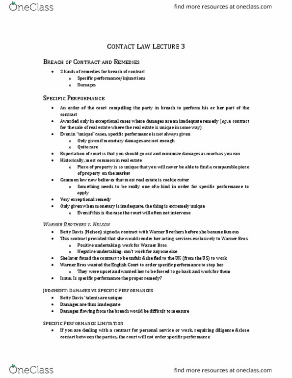 Law 2101 Lecture Notes - Lecture 15: Great Disappointment, Disability Insurance, Edwin Jarvis thumbnail