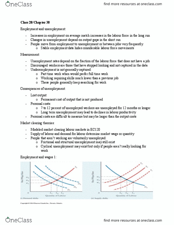 EC140 Lecture Notes - Lecture 30: Stagflation, Disinflation, Supply Shock thumbnail