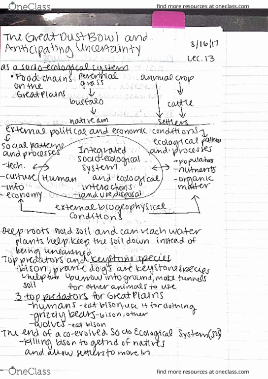 ANTH 266 Lecture Notes - Lecture 13: Pennsylvania Route 100, Soil Retrogression And Degradation thumbnail