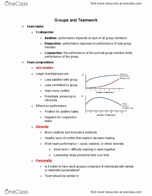 MGHB02H3 Lecture Notes - Lecture 9: Mental Models, Extraversion And Introversion, Conscientiousness thumbnail