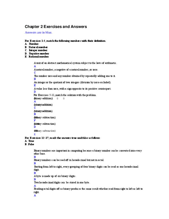 ITM 207 Lecture Notes - Bi-Quinary Coded Decimal, Natural Number, Duodecimal thumbnail