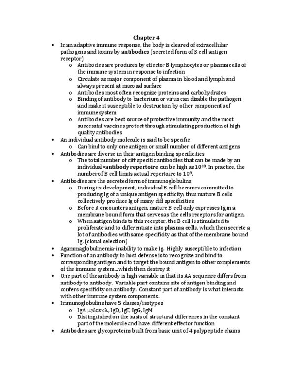 BIO120H1 Chapter Notes - Chapter 4: Peptidoglycan, Polysaccharide, Flow Cytometry thumbnail