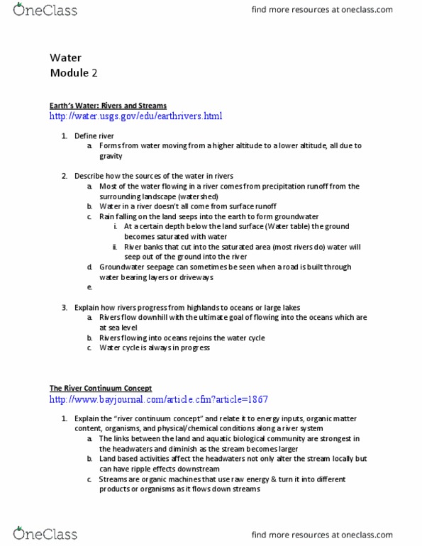 SCI 1102 Lecture Notes - Lecture 4: Surface Runoff, Raw Energy Records, Water Cycle thumbnail