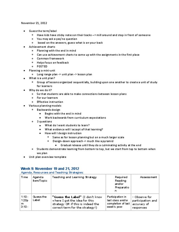 CURS 4200U Lecture Notes - Lecture 10: Graphic Organizer, Microsoft Powerpoint, Scavenger Hunt thumbnail