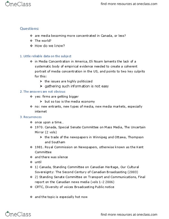 COMS 3108 Lecture Notes - Lecture 6: Public Notice, Digital Trends, Leonard Asper thumbnail