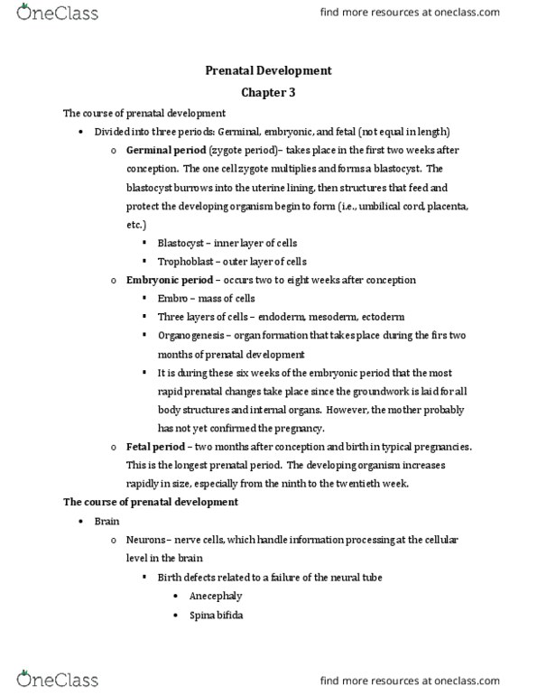HDFS 2113 Lecture Notes - Lecture 4: Advanced Maternal Age, Miscarriage, Syphilis thumbnail