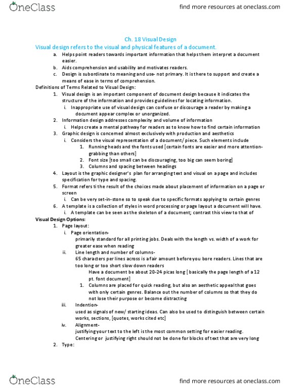 ENGL 417 Lecture Notes - Lecture 6: Page Layout, Page Orientation, Graphic Design thumbnail