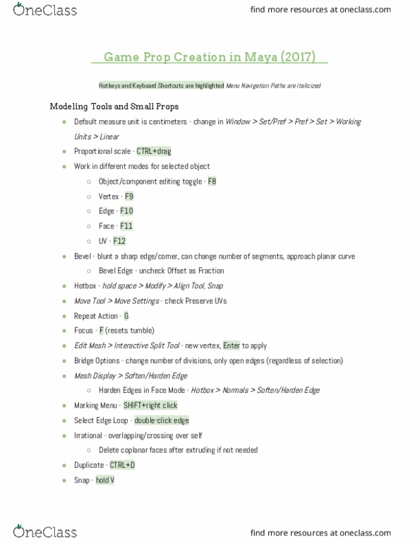 ANIM 250 Lecture Notes - Lecture 5: End-Of-Transmission Character, Website Wireframe, Minimum Bounding Box thumbnail