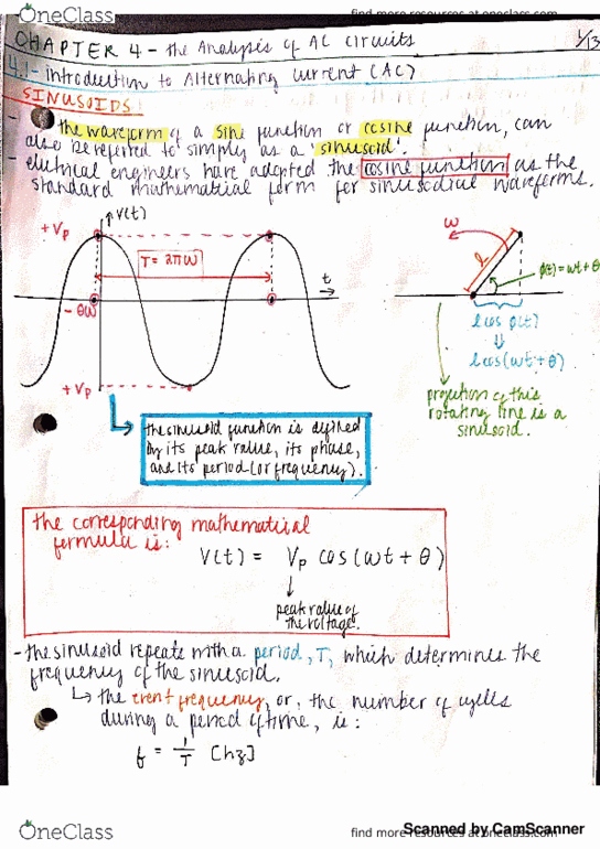 ECE209 Chapter Notes - Chapter 4: Royal Electrical And Mechanical Engineers thumbnail