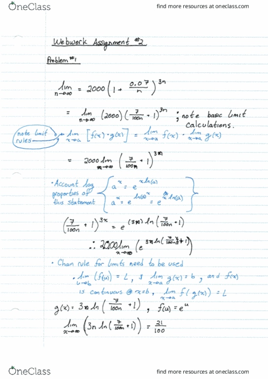 MATH 184 Lecture Notes - Lecture 2: Illinois Route 13, Chain Rule, Ontario Libertarian Party thumbnail