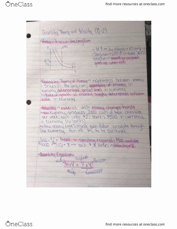 ECON 1BB3 Chapter Notes - Chapter 14: Hot Chocolate, Money Supply thumbnail