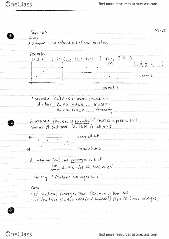 MATH 103 Lecture Notes - Lecture 29: Iterated Function thumbnail