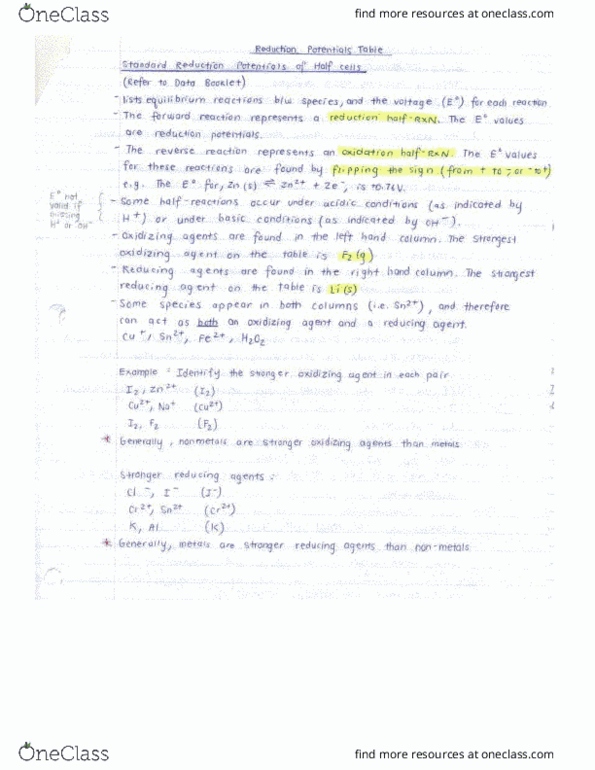 CHEM 1P00 Lecture Notes - Lecture 13: Rpk, Start I, Lead thumbnail