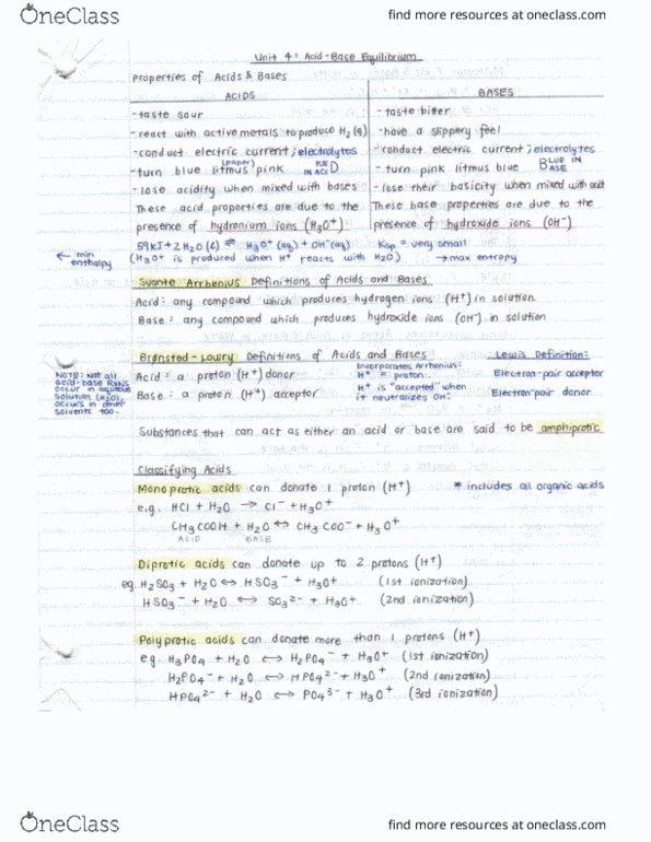 CHEM 1P00 Lecture Notes - Lecture 21: Amphoterism, Adit, Joule thumbnail