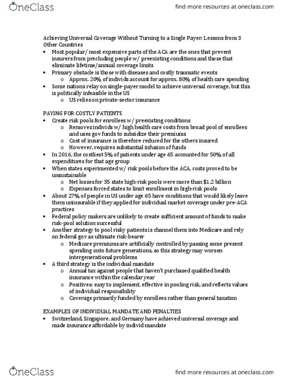 PUBH 102 Chapter Notes - Chapter 20: Medical Savings Account, Tax Deduction thumbnail