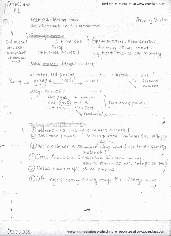 MGM222H5 Lecture Notes - Lecture 6: Baud, Value Chain, Process Variable thumbnail