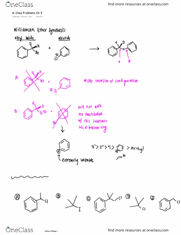 CHEM 51B Lecture 1: In Class Problems Ch 9 thumbnail